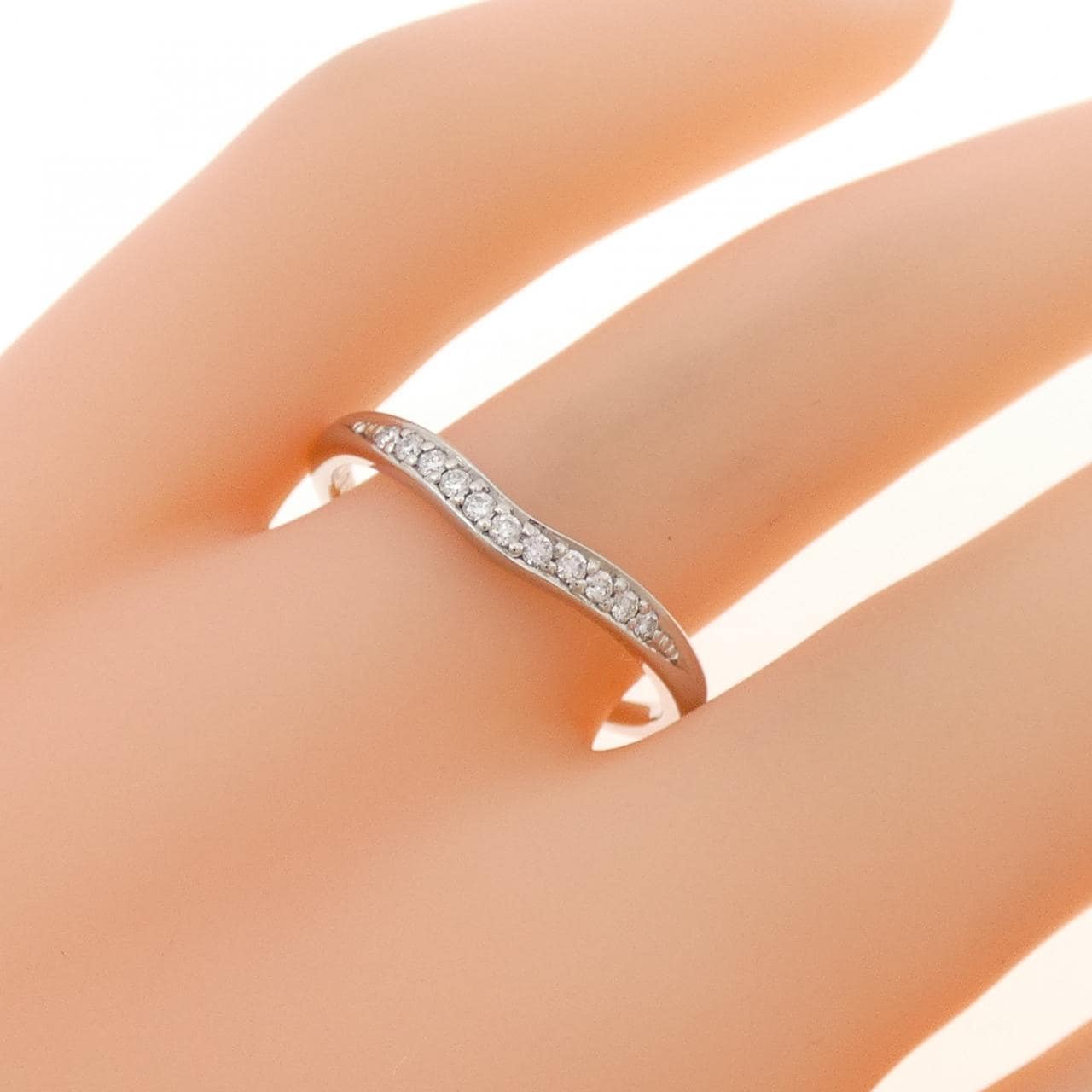 ギンザ タナカ ダイヤモンド リング 0.11CT