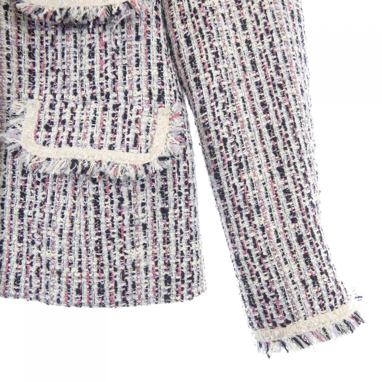 ローズティアラ ROSE TIARA ノーカラージャケット