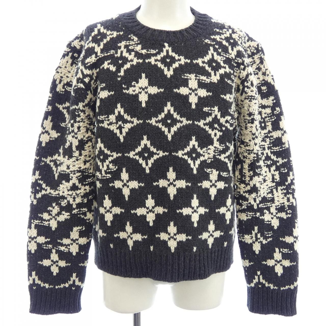 ルイヴィトン LOUIS VUITTON モノグラムフラワージャカード HJN85WTPA ニット