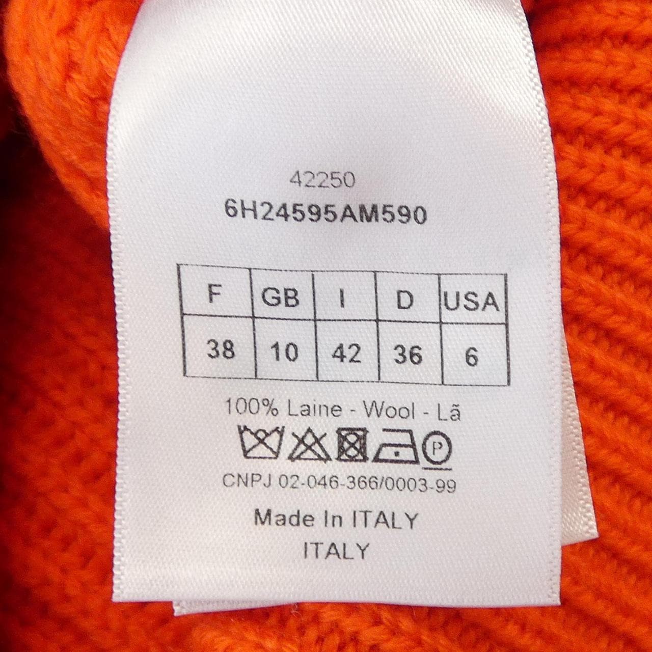 クリスチャンディオール CHRISTIAN DIOR 6H24595AM590 ニット