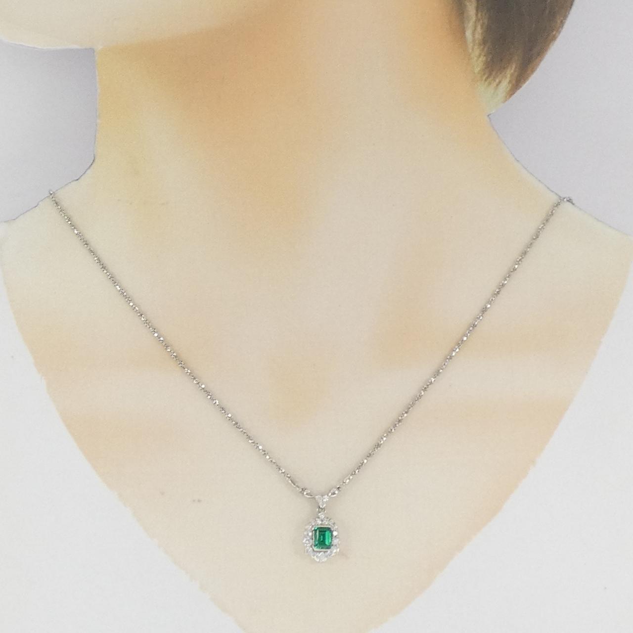 クレサンベール 合成石 ネックレス 0.53CT
