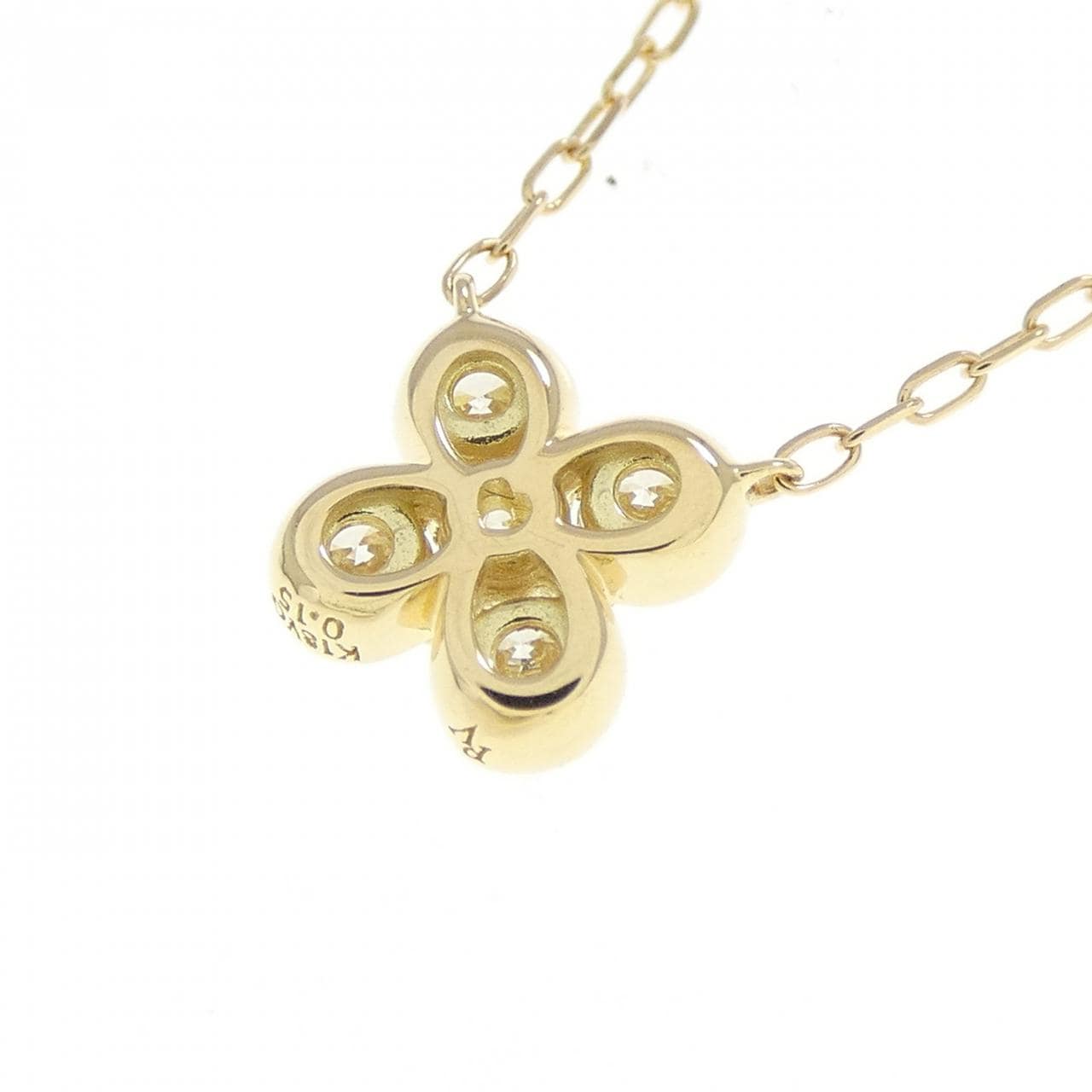 ポンテヴェキオ ダイヤモンド ネックレス 0.15CT