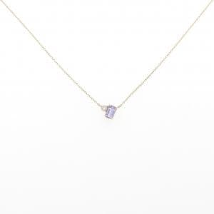 K18YG サファイヤ ネックレス 0.36CT