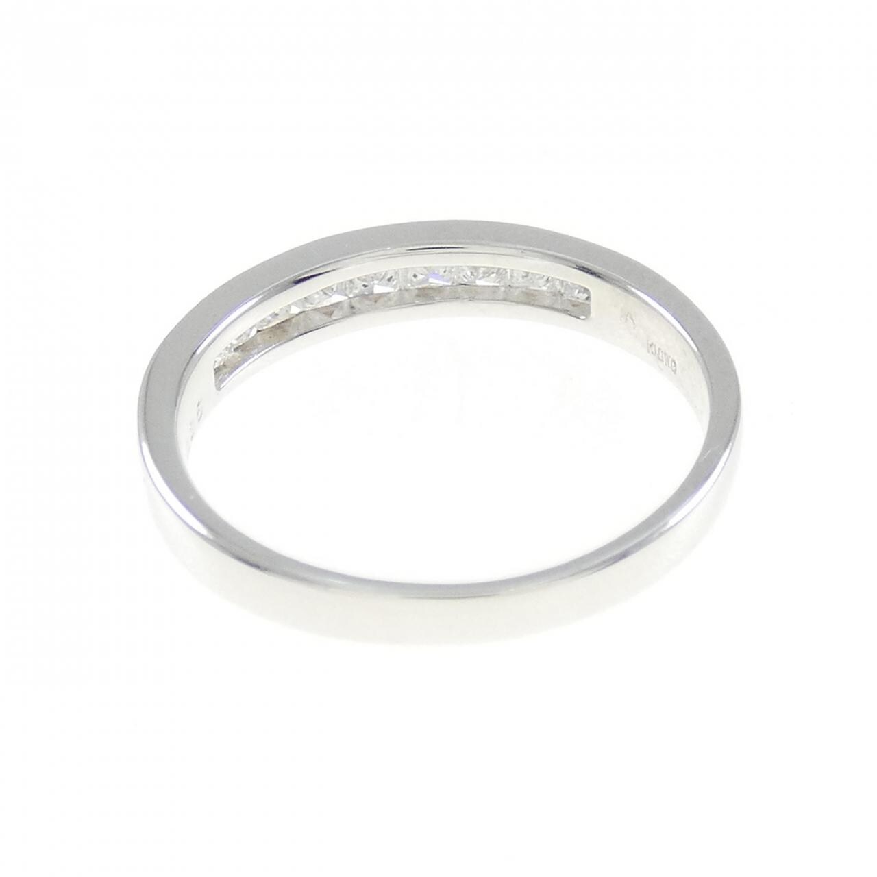 K18WG ダイヤモンド リング 0.35CT