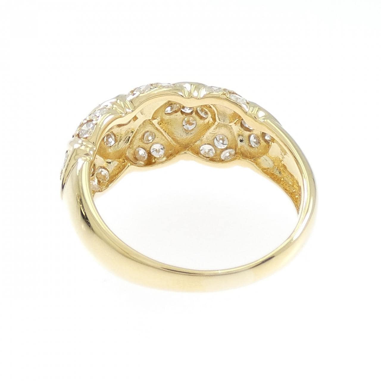 K18YG ダイヤモンド リング 1.00CT