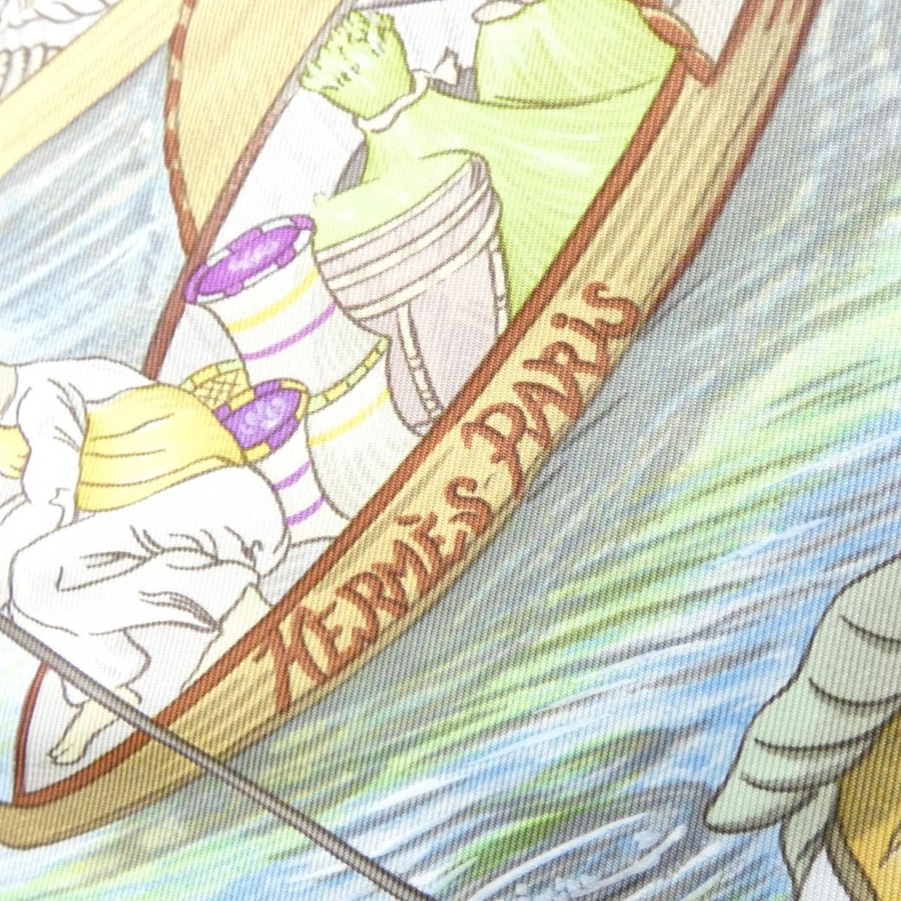 エルメス SARASVATI カレ スカーフ