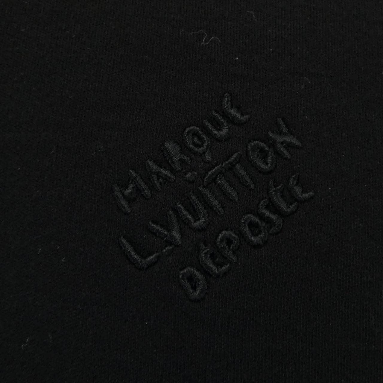 ルイヴィトン LOUIS VUITTON エンブロイダードジップジャージーフーディ HRY42WCFJ パーカー