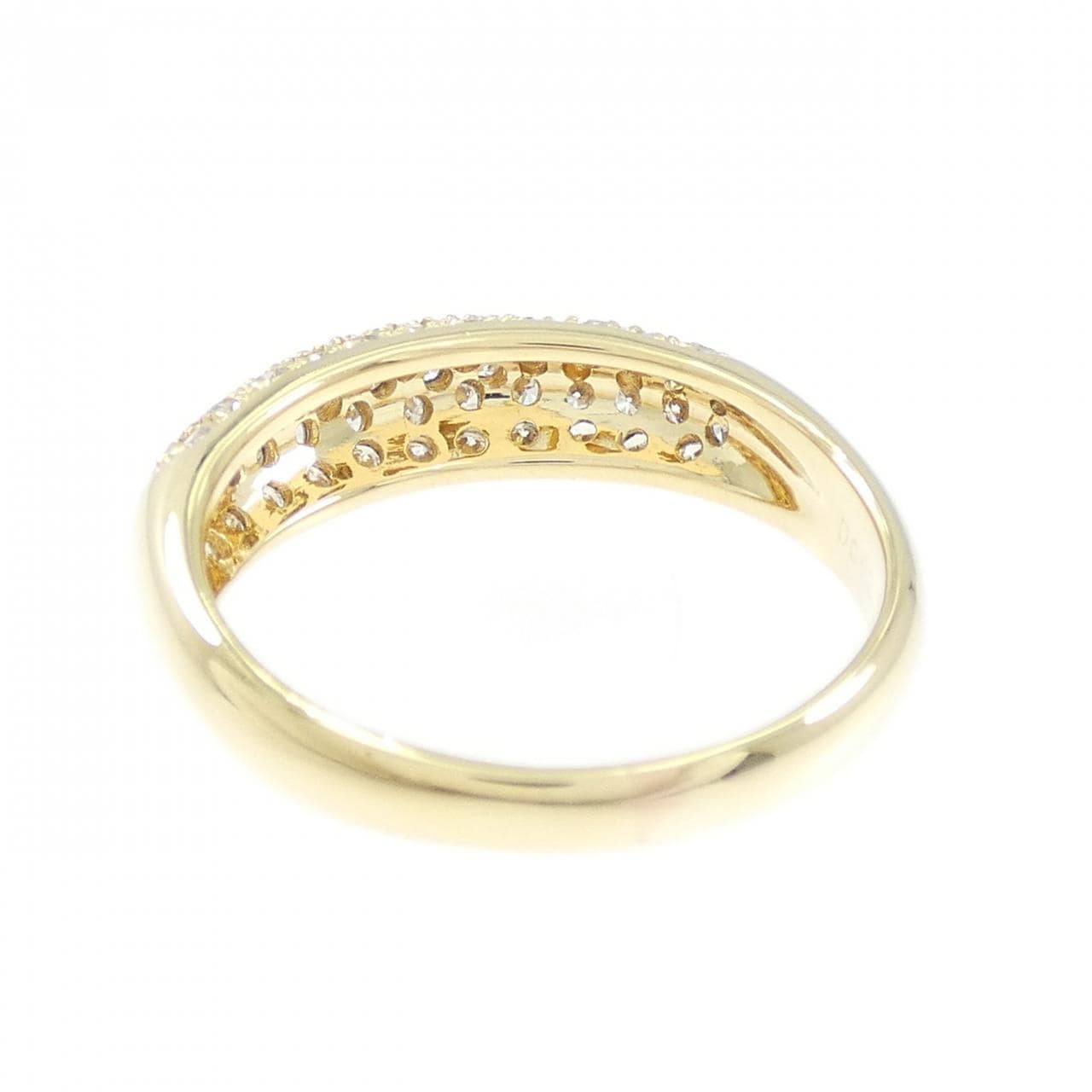 750YG ダイヤモンド リング 0.42CT