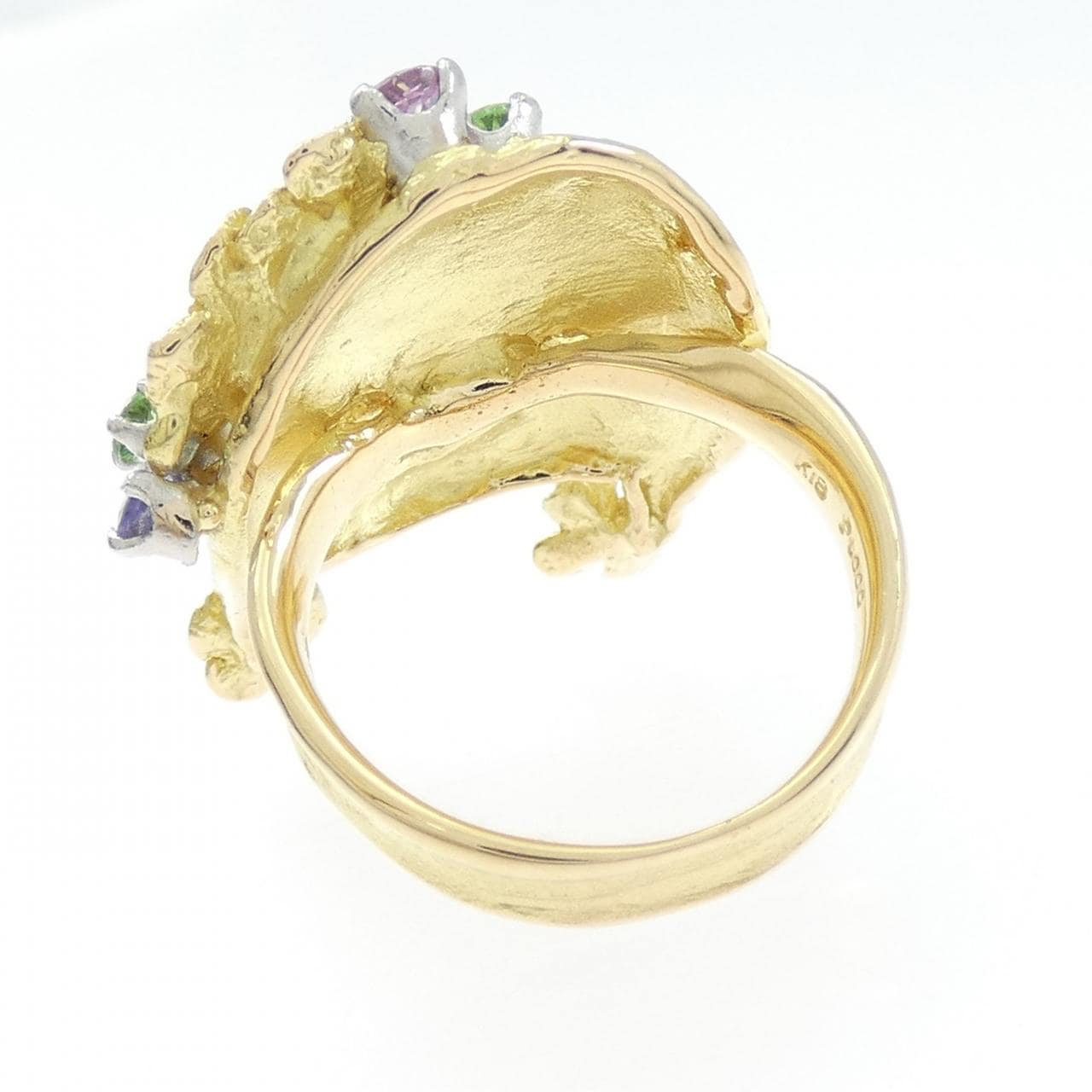 イワクラコウジ カラーストーン リング