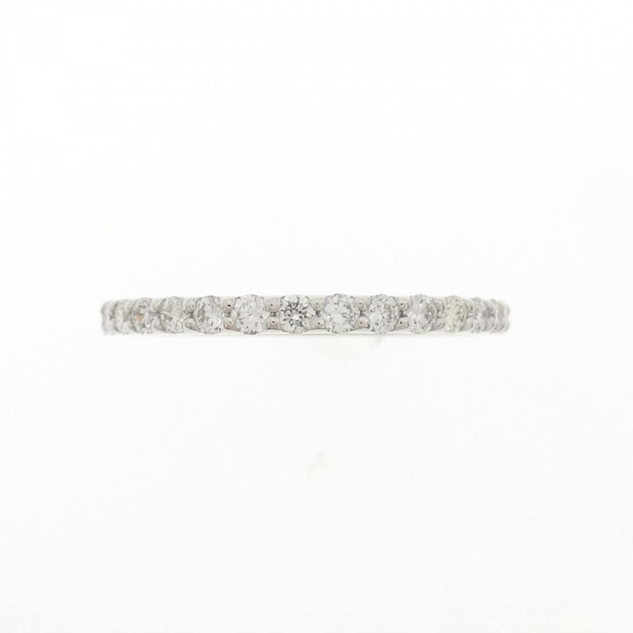 PT900 ハーフエタニティ ダイヤモンド リング 0.30CT