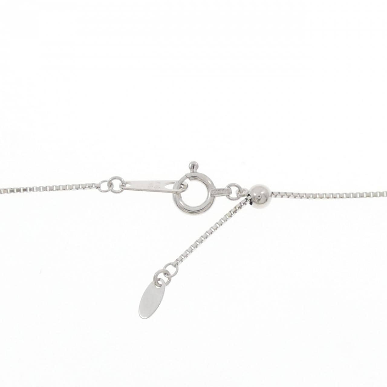 K18WG ダイヤモンド ネックレス 0.70CT