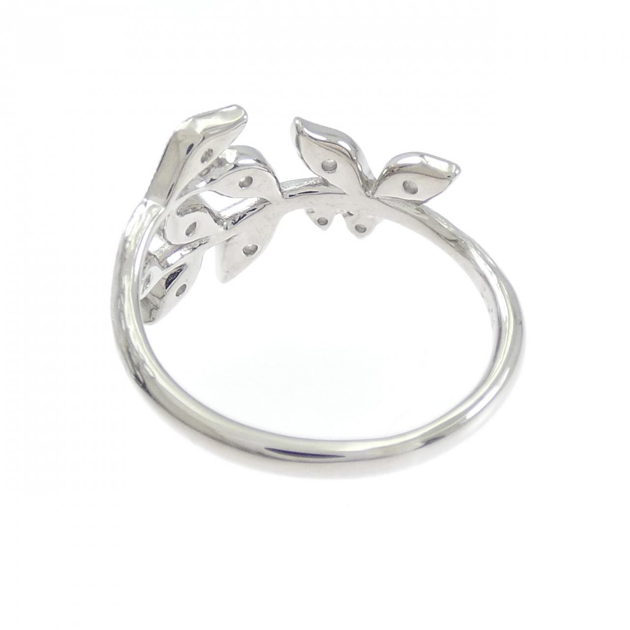 K18WG ダイヤモンド リング 0.10CT