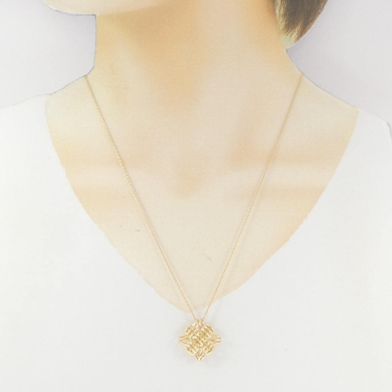 ギンザ タナカ K18YG ネックレス