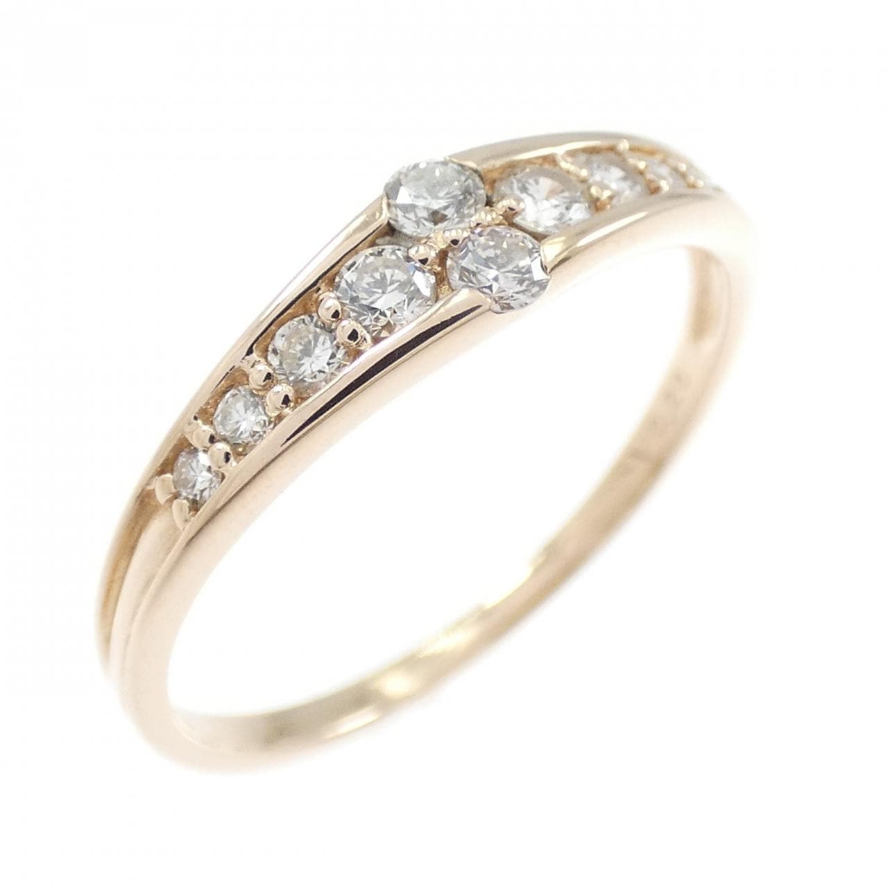 K18PG ダイヤモンド リング 0.20CT