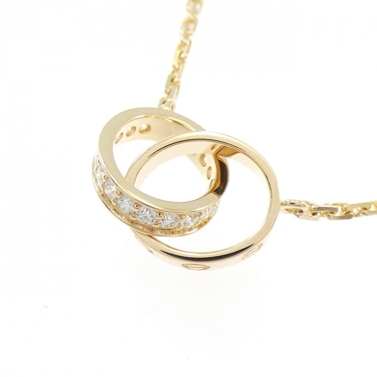 カルティエ ベビーラブ ネックレス