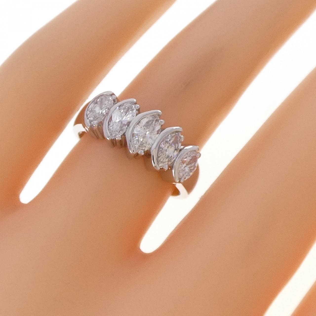 PT900 ダイヤモンド リング 1.03CT