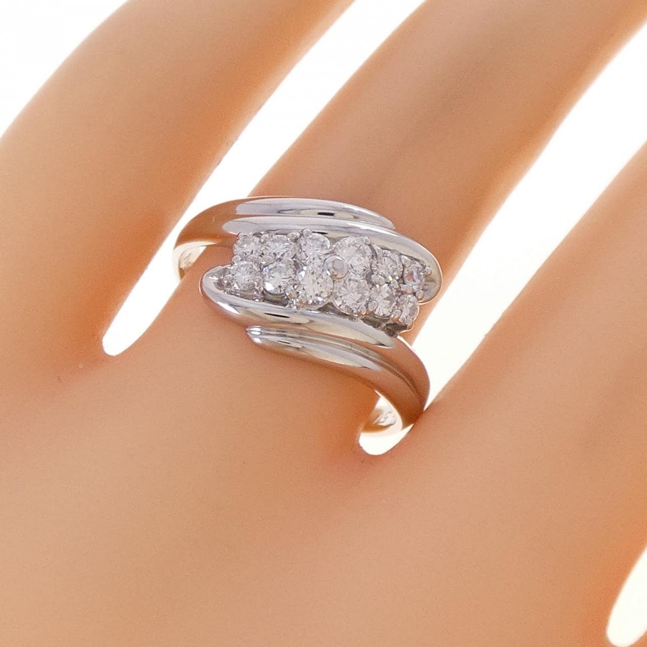 PT900 ダイヤモンド リング 0.51CT