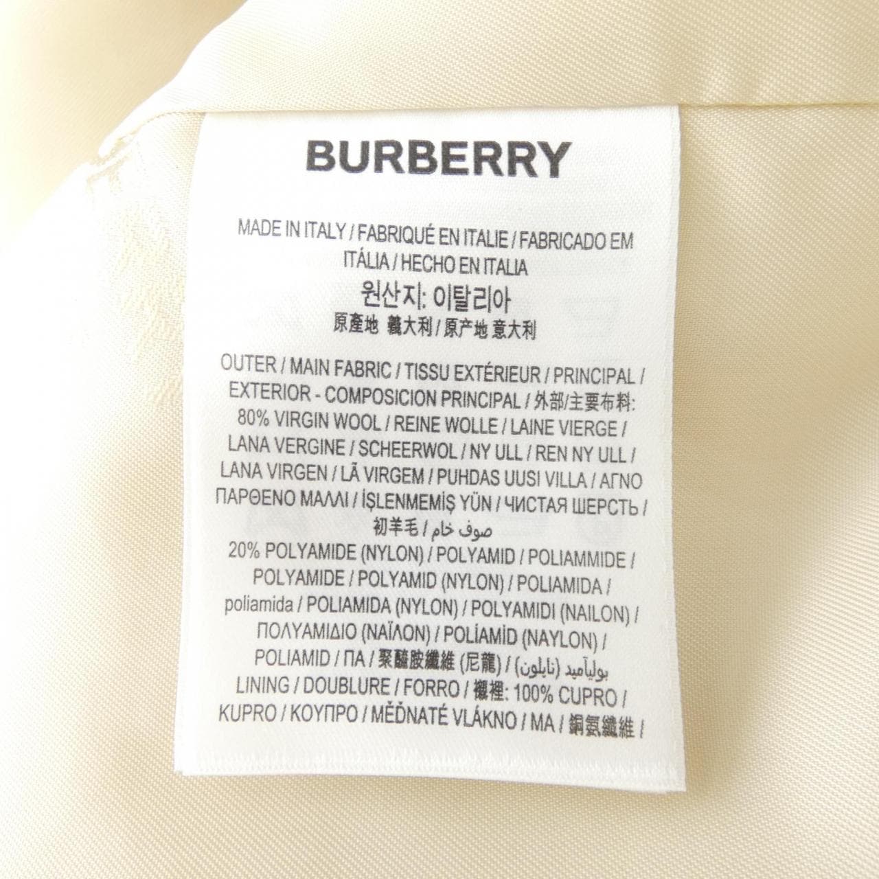 バーバリー BURBERRY 80466741 コート