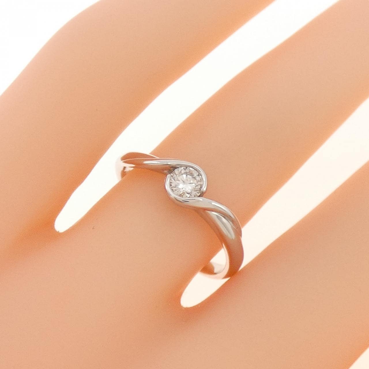 PT900 ダイヤモンド リング 0.20CT