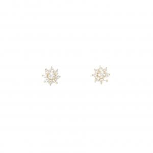 K18YG ダイヤモンド ピアス