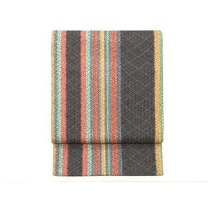 袋帯　組糸織　全通柄