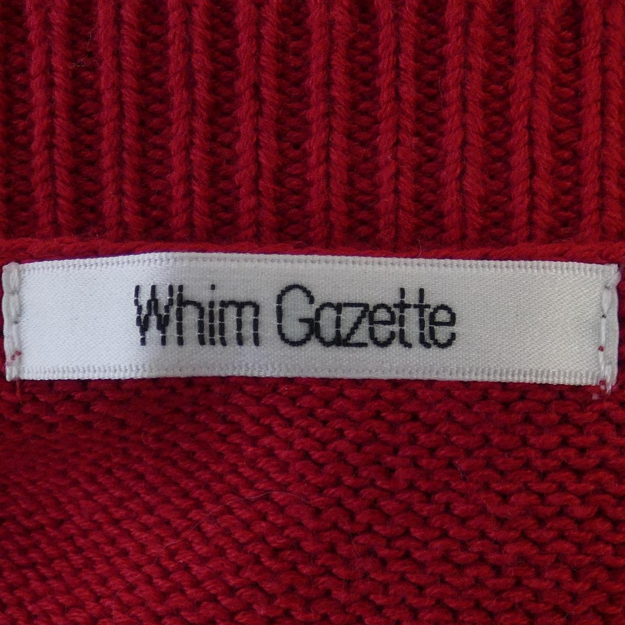 ウィムガゼット WHIM GAZETTE WGZ1022605A0003 ニット
