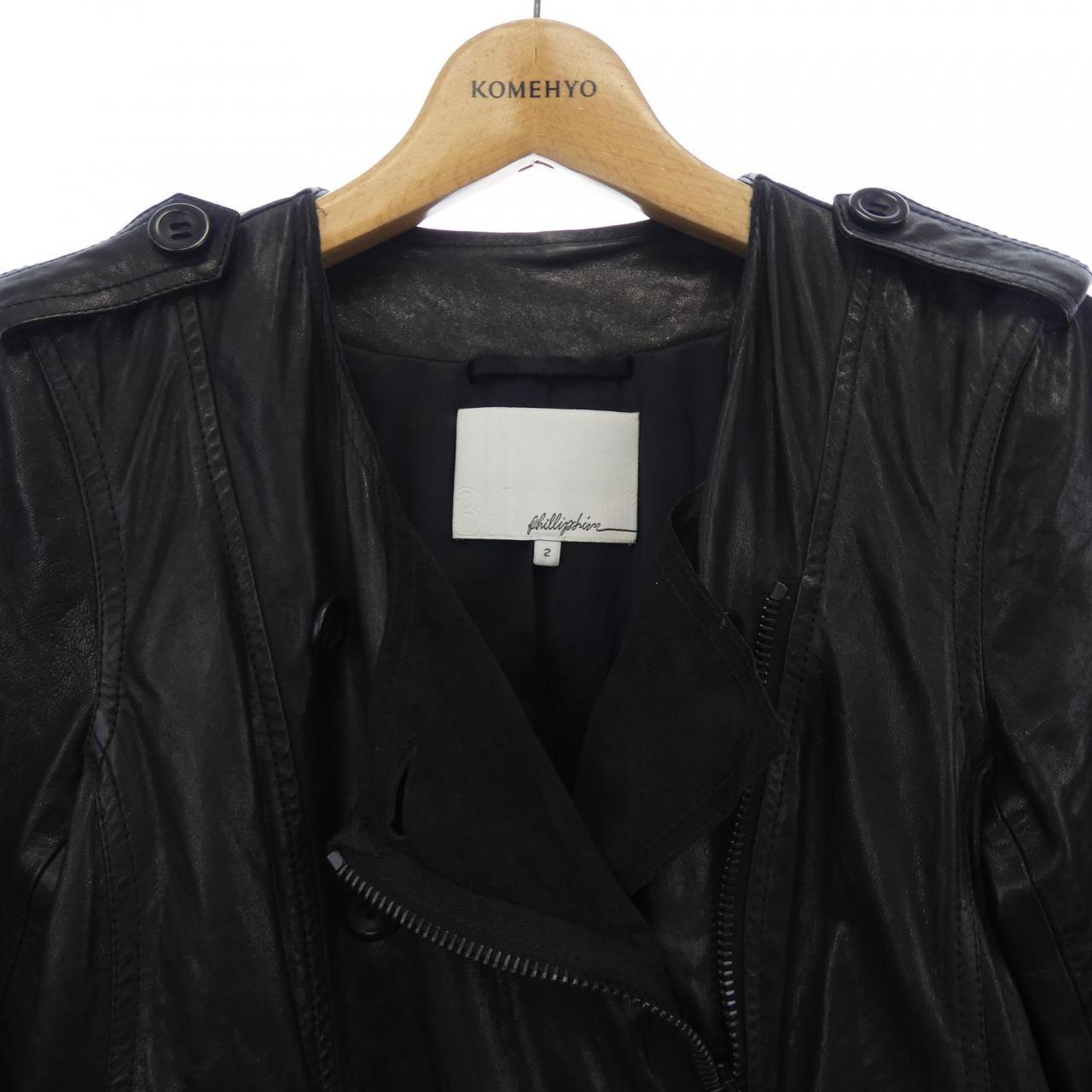 スリーワンフィリップリム 3.1 Phillip Lim レザージャケット