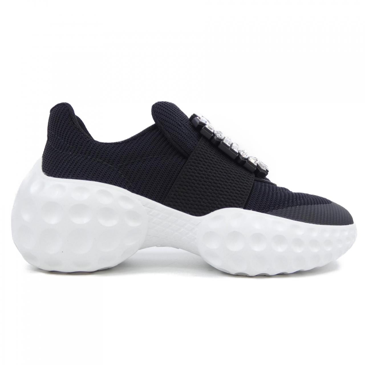 ロジェヴィヴィエ ROGER VIVIER ストラスバックル ヴィヴ ラン ライト スニーカー