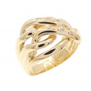 K18YG ダイヤモンド リング 0.04CT