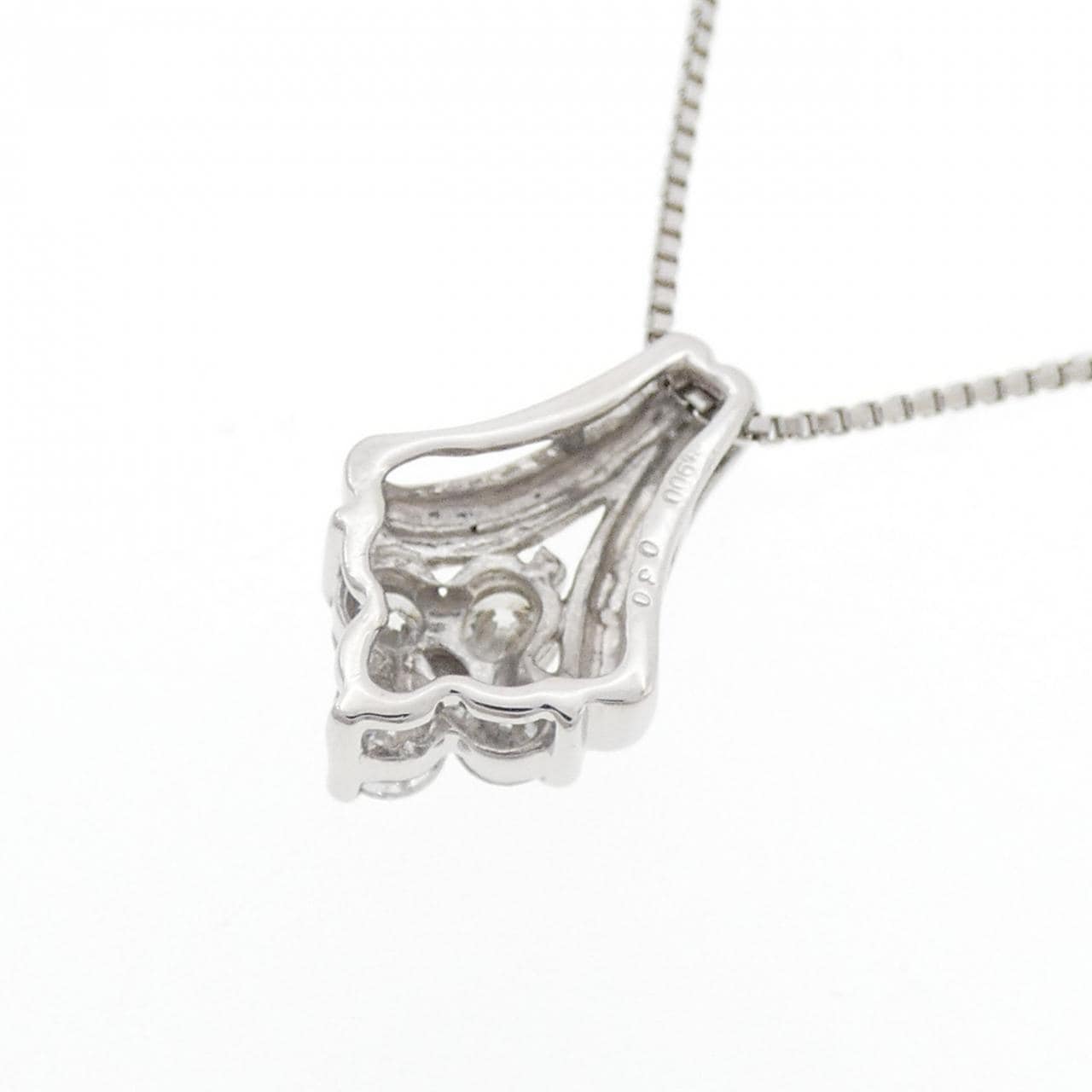 PT900/PT850 ダイヤモンド ネックレス 0.30CT