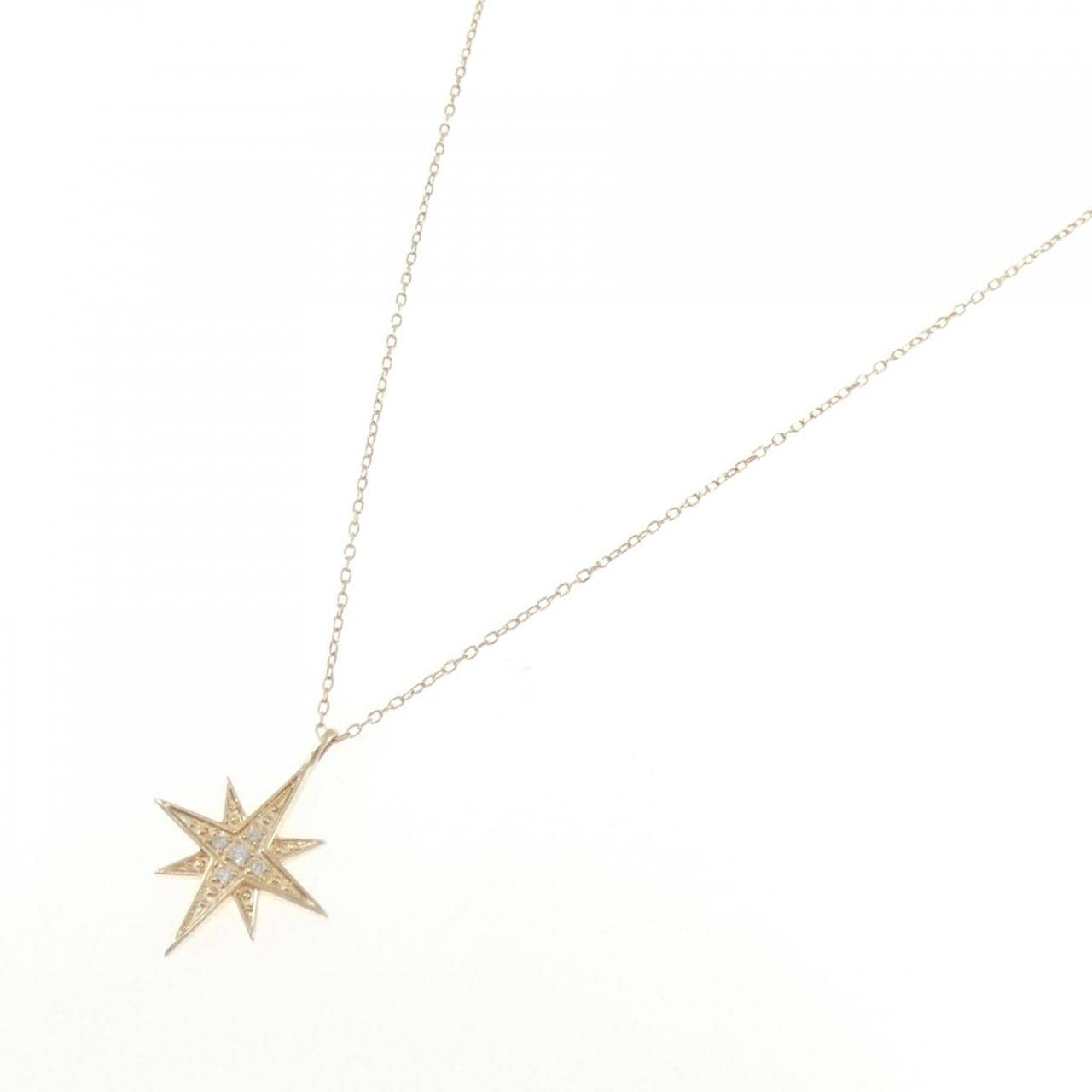 K10YG ダイヤモンド ネックレス