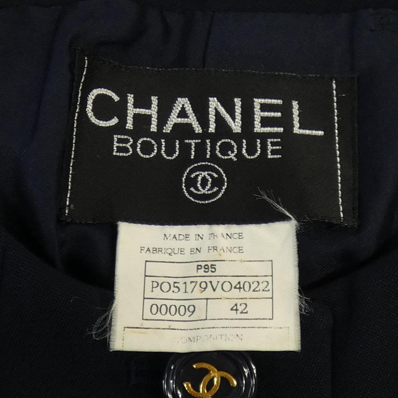 【ヴィンテージ】シャネル CHANEL P05179V04022 95P ジャケット