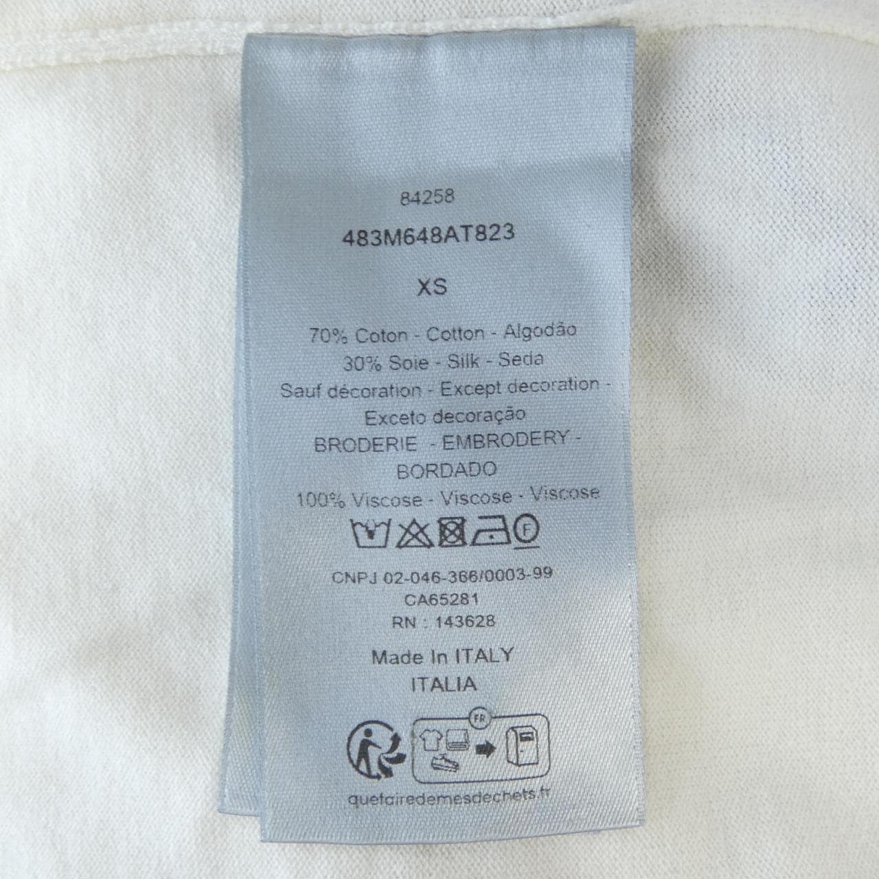 ディオール DIOR 483M648AT823 Tシャツ