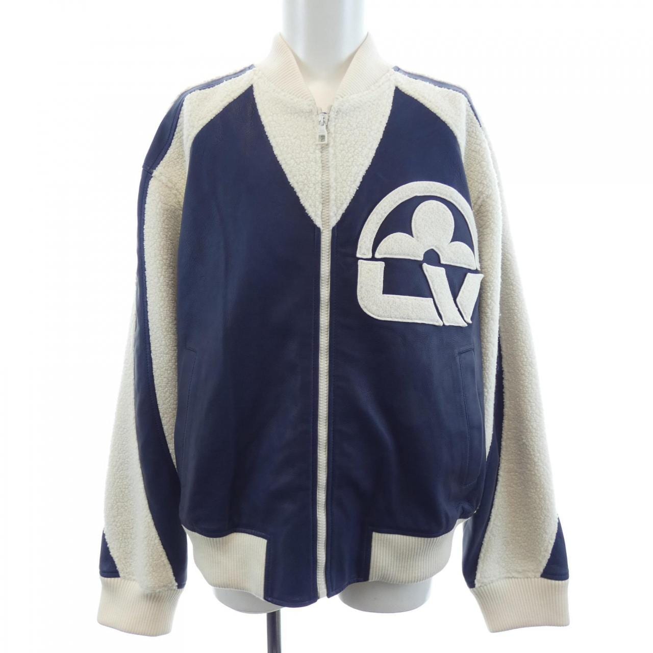 ルイヴィトン LOUIS VUITTON Vuittonフラワーミックスレザーテディ HPL06XZCZ ブルゾン