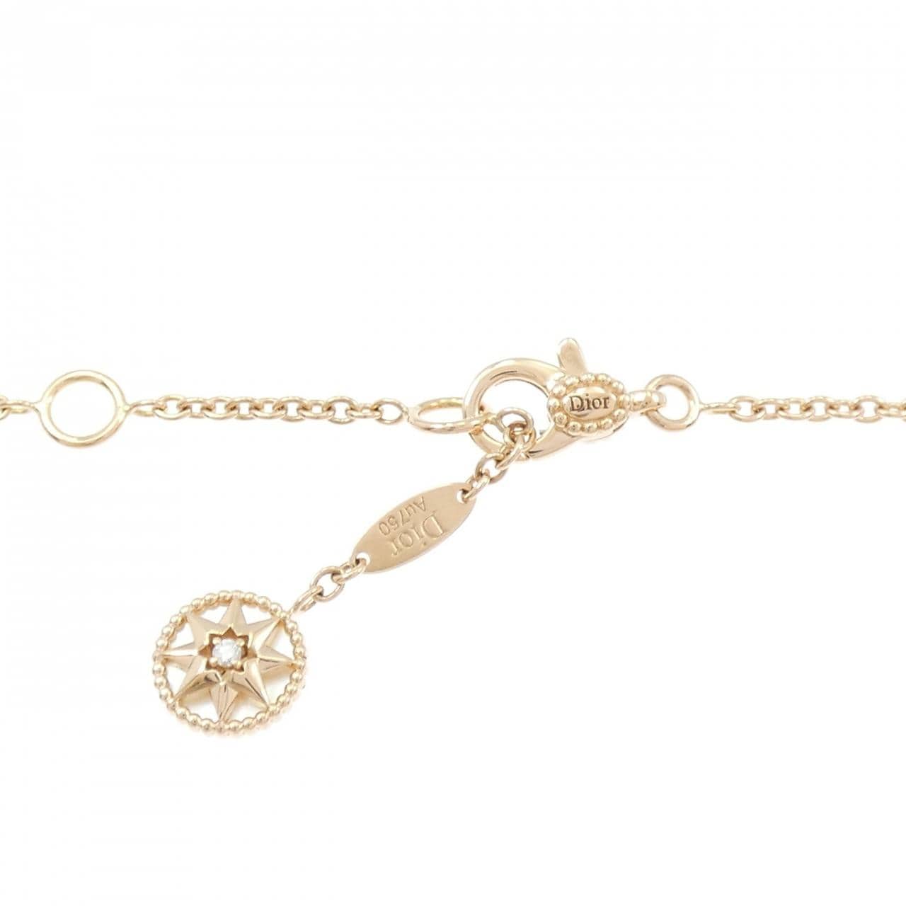 クリスチャンディオール ローズ デ ヴァン ネックレス