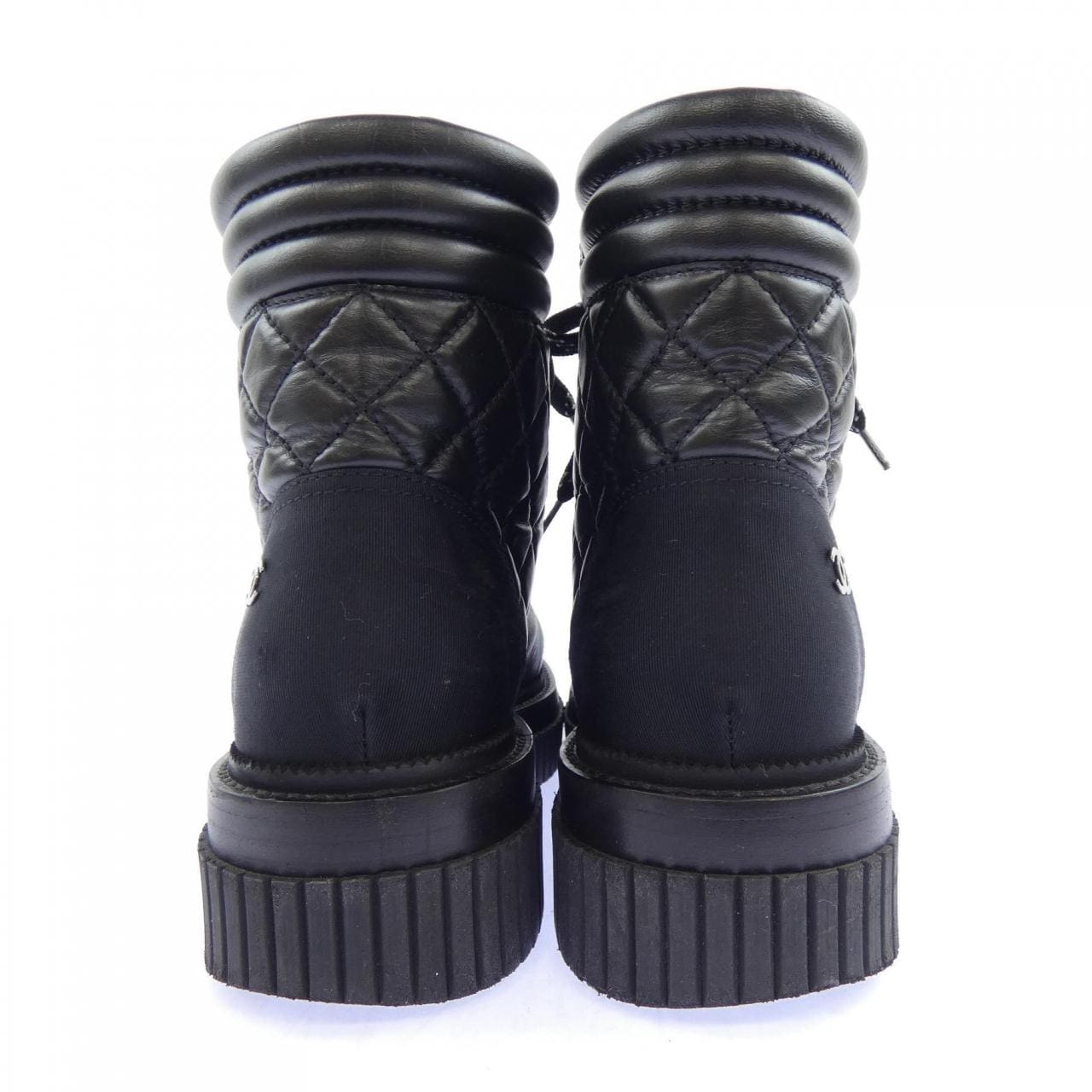 シャネル CHANEL レースアップ LACE UPS G37813Y55503 ブーツ