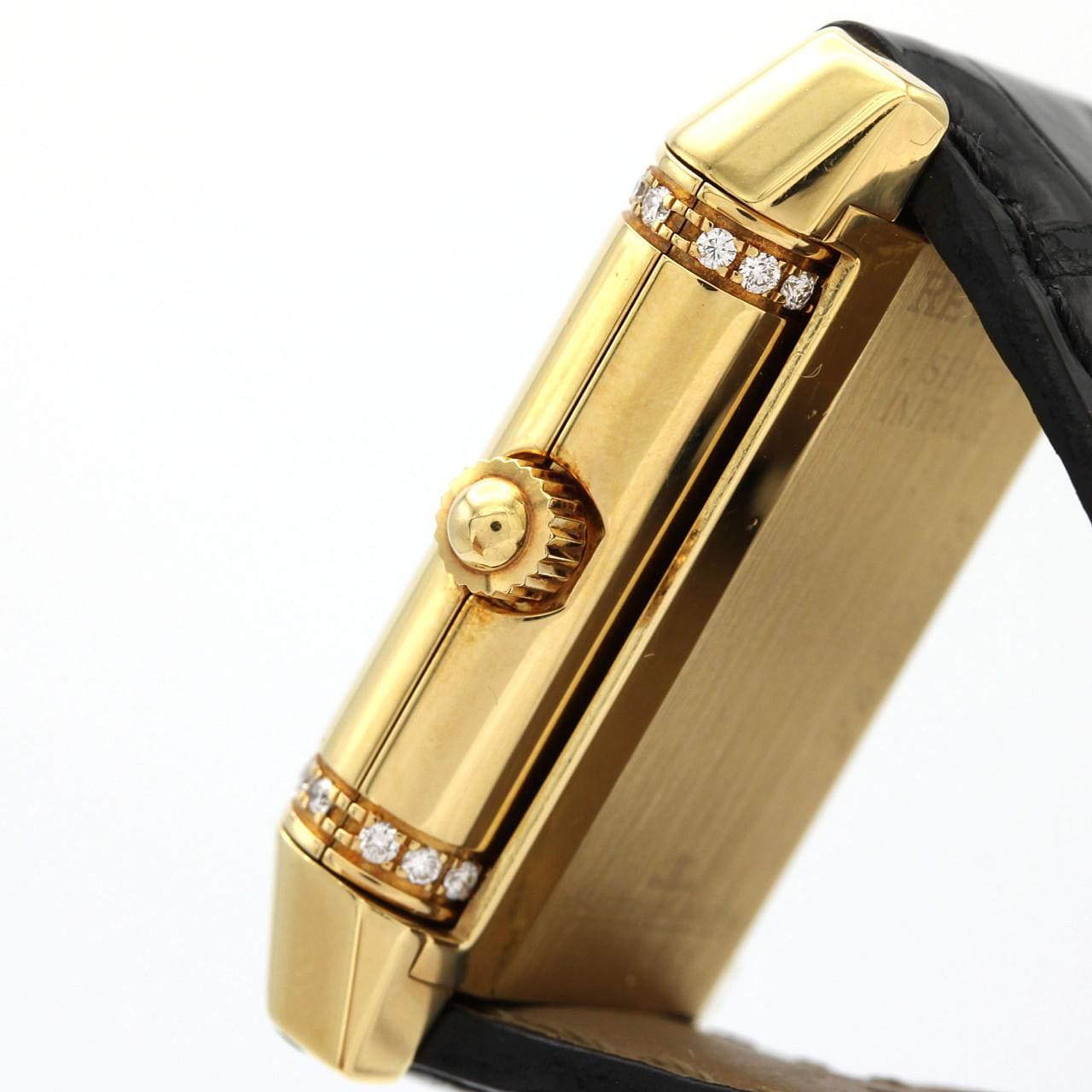 【ノーメンテナンス還元価格】ジャガー･ルクルト レベルソフローラル YG/D･10P 265.1.08/QA265134 YG クォーツ