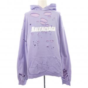 バレンシアガ BALENCIAGA キャップスデストロイドフーディープルオーバー 659403 TKVB6 UNISEX パーカー
