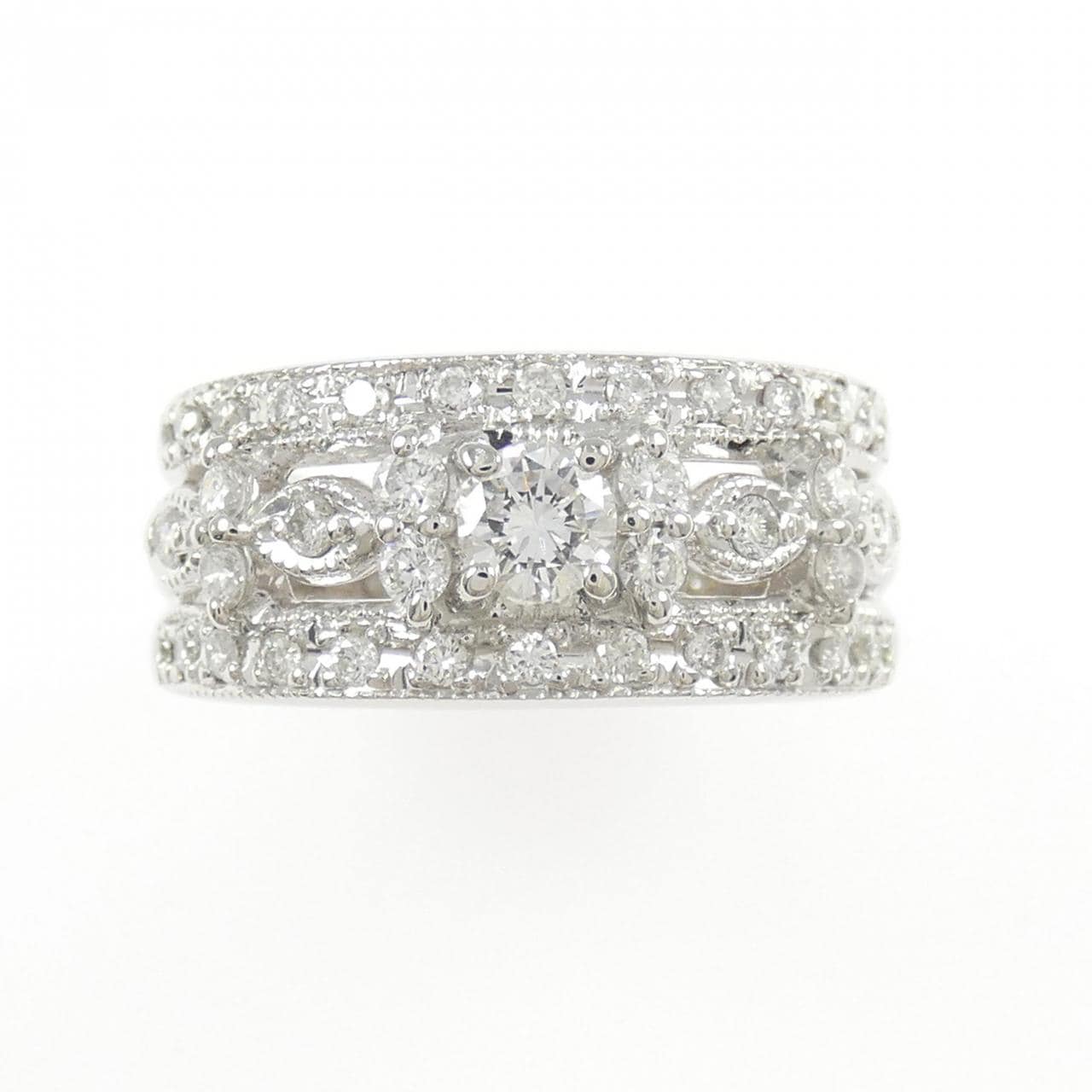 PT900 ダイヤモンド リング 0.76CT