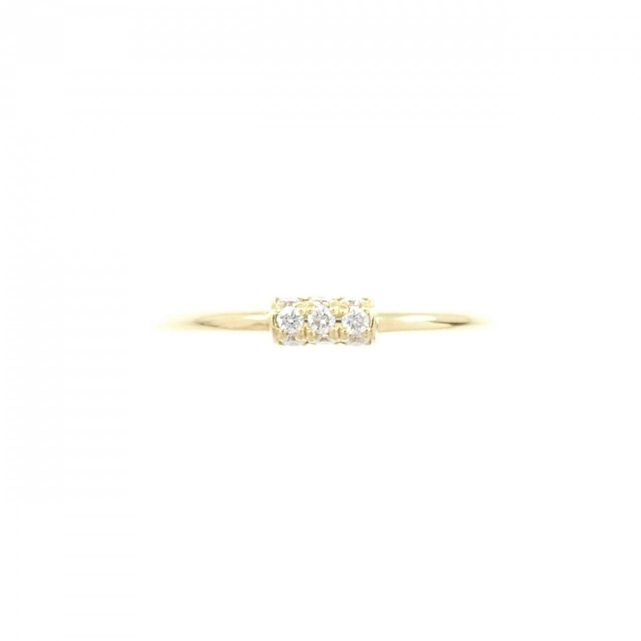 アーカー ホワイトナイトファン リング 0.05CT