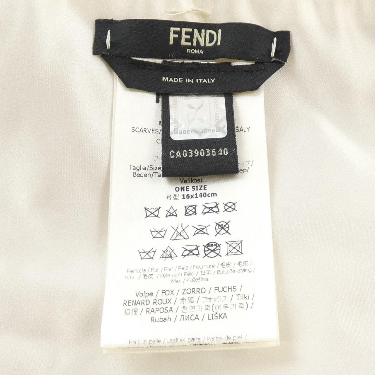 フェンディ FENDI FNG417 SDH MUFFLER