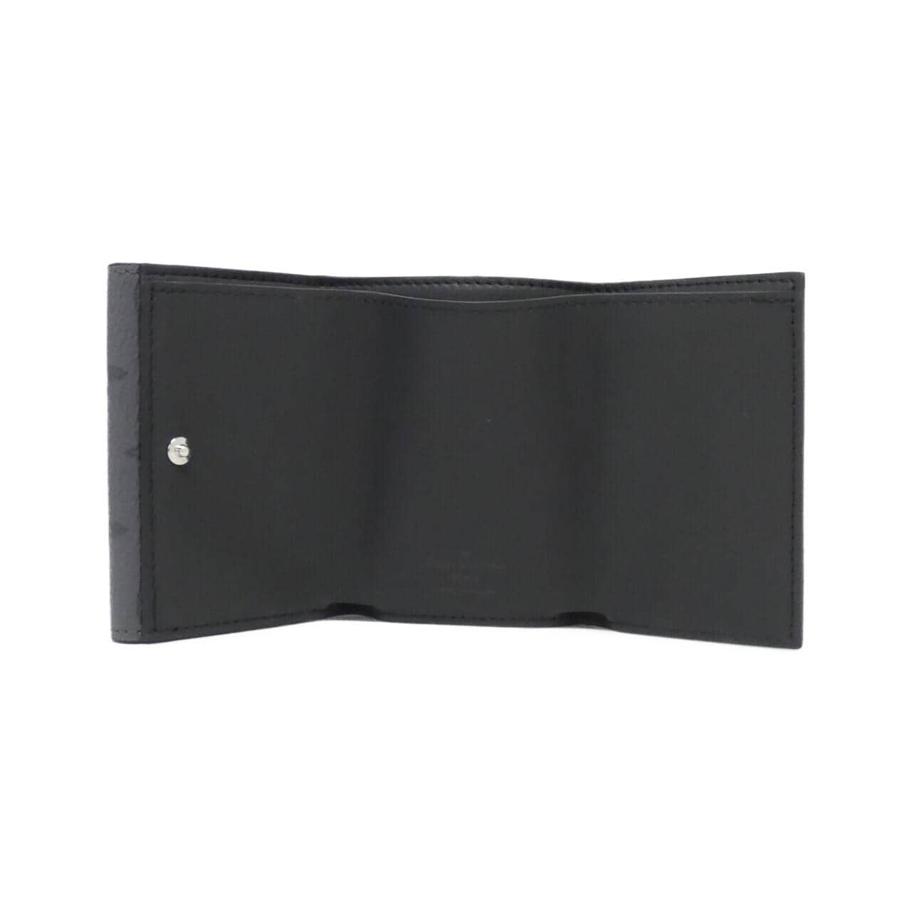 LOUIS VUITTON Monogram Eclipse Reverse短款皮夾 M45417 皮夾
