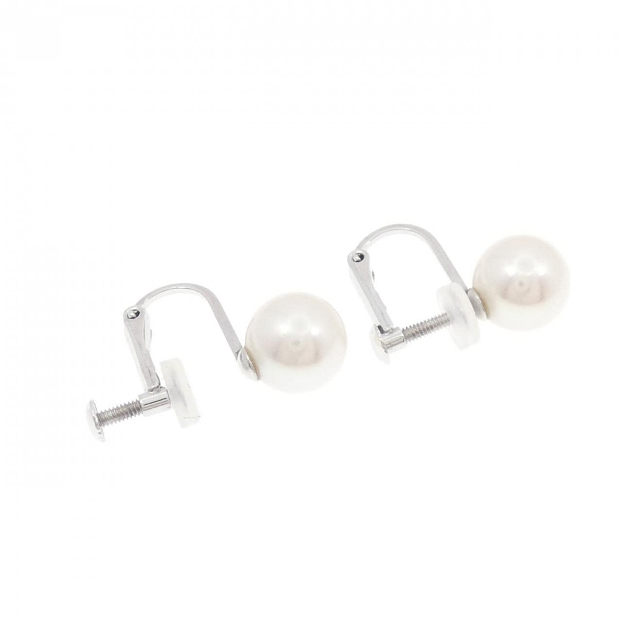 K14WG アコヤパール イヤリング 7.6mm