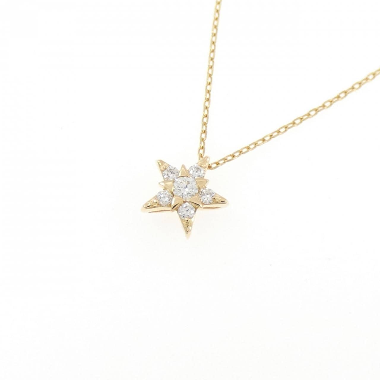 スタージュエリー ダイヤモンド ネックレス 0.06CT