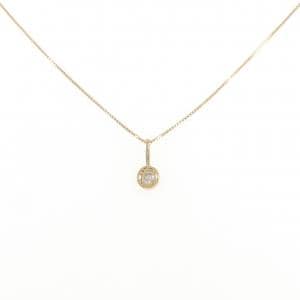 K18YG ダイヤモンド ネックレス 0.08CT