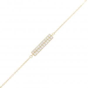 K18YG ダイヤモンド ブレスレット 0.28CT