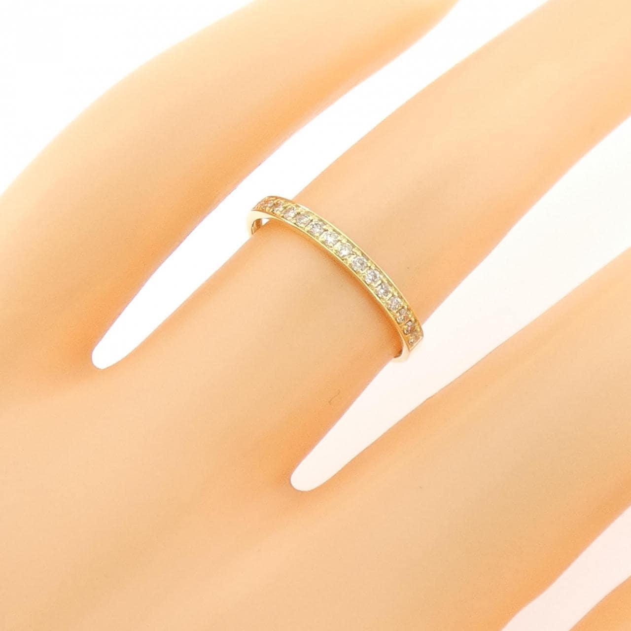 K18YG ダイヤモンド リング 0.10CT