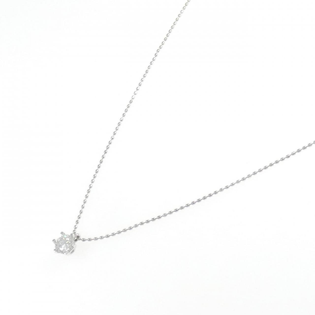 PT/PT850 ソリティア ダイヤモンド ネックレス 0.315CT