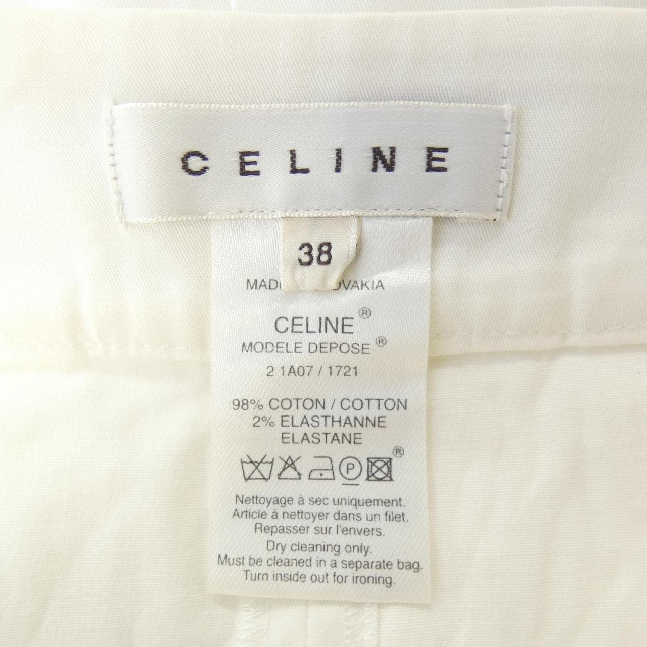 セリーヌ CELINE 2 1A07/1721 ショートパンツ