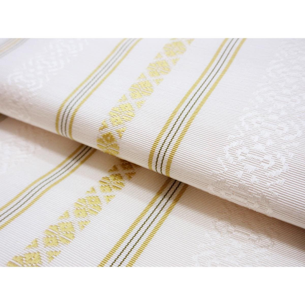 【未使用品】名古屋帯　全通柄【献上博多織】